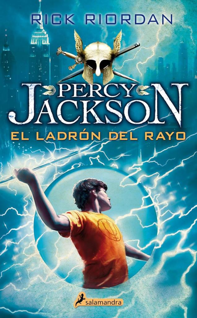 percy jackson by el ladron del rayo by rick riordan