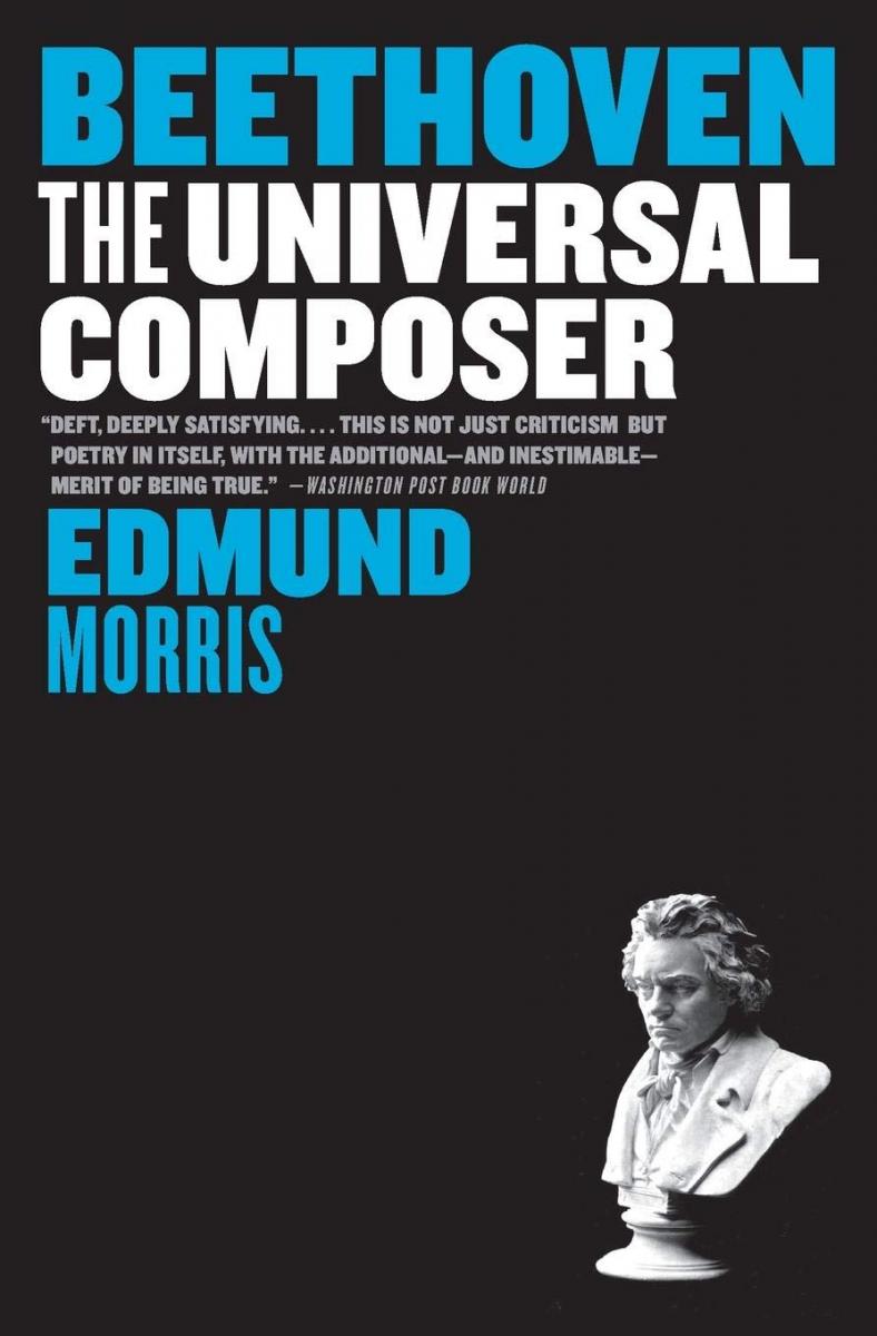 beethoven the universal composer book cover and link to place book on hold