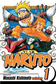 "naruto manga cover and link to manga in library catalog"