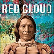 "red cloud book cover and link to book in library catalog"