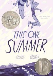 "this one summer book cover and link to graphic novel in library catalog"