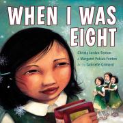 "when i was eight book cover and link to book in library catalog"