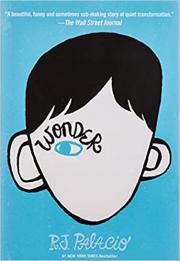 "wonder by r.j. palacio book cover and link to book in catalog"