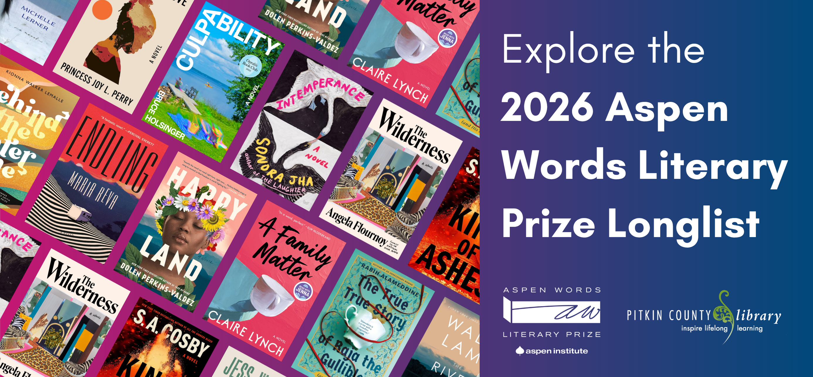 Explore the 2026 Aspen Words Literary Prize Longlist