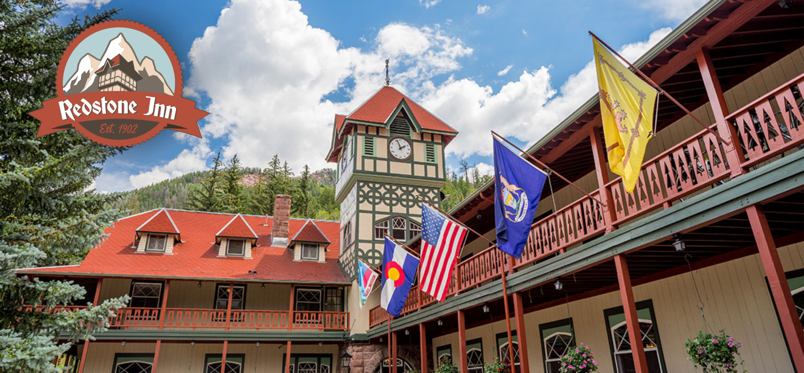 Photo and Logo of the Redstone Inn