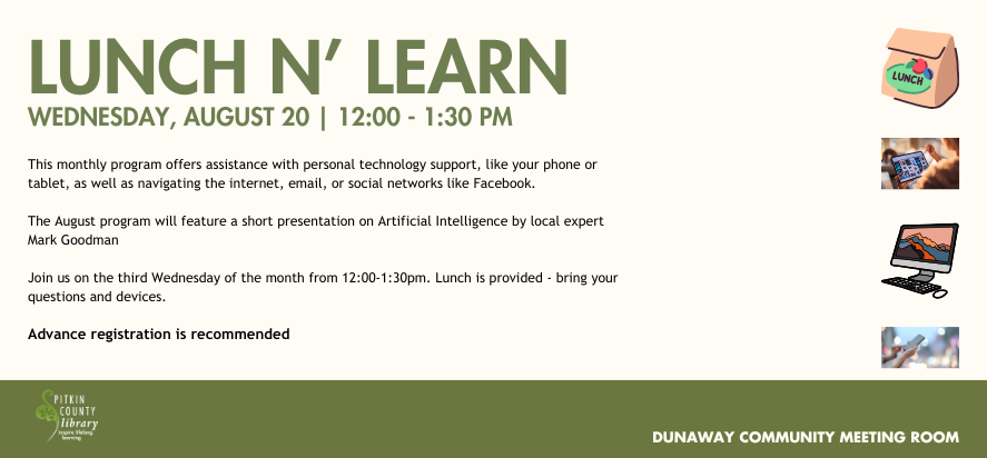 Lunch n learn slider
