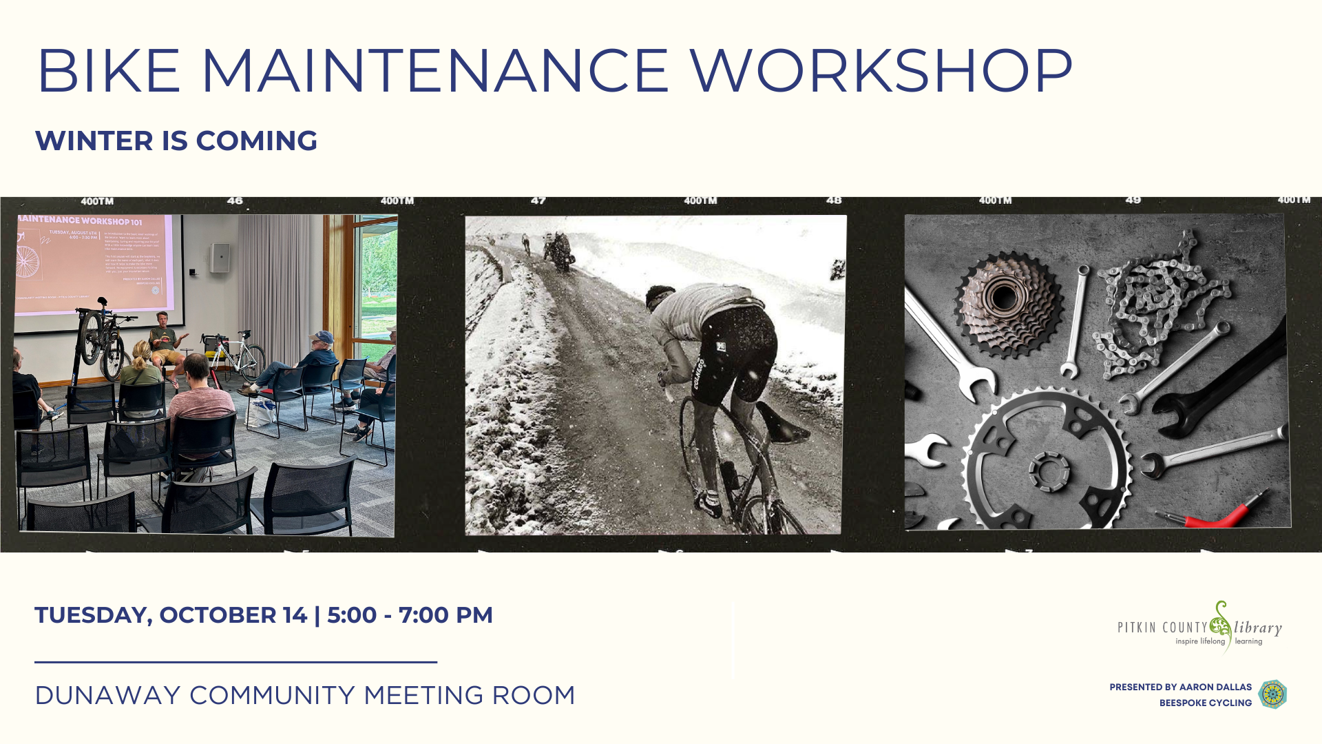 Bike maintenance October