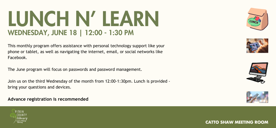 Lunch n learn slider