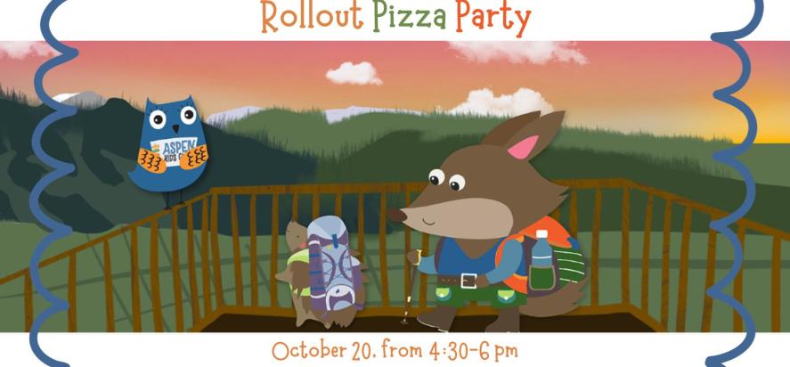Flyer for pizza party 