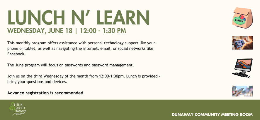 Lunch n learn poster