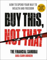 white book cover with a slash and a samurai peeking through. text reads buy this, not that.