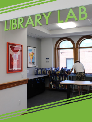 photo of the library lab